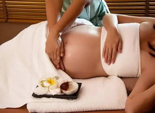 Pregnancy and post delivery massage service