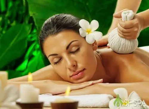 Aroma therapy massage service